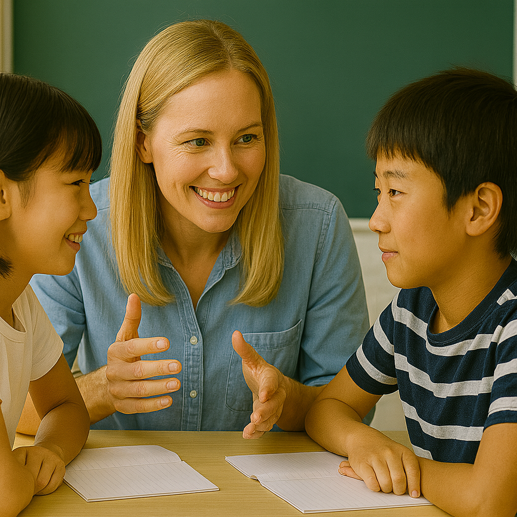 6年生と先生の会話